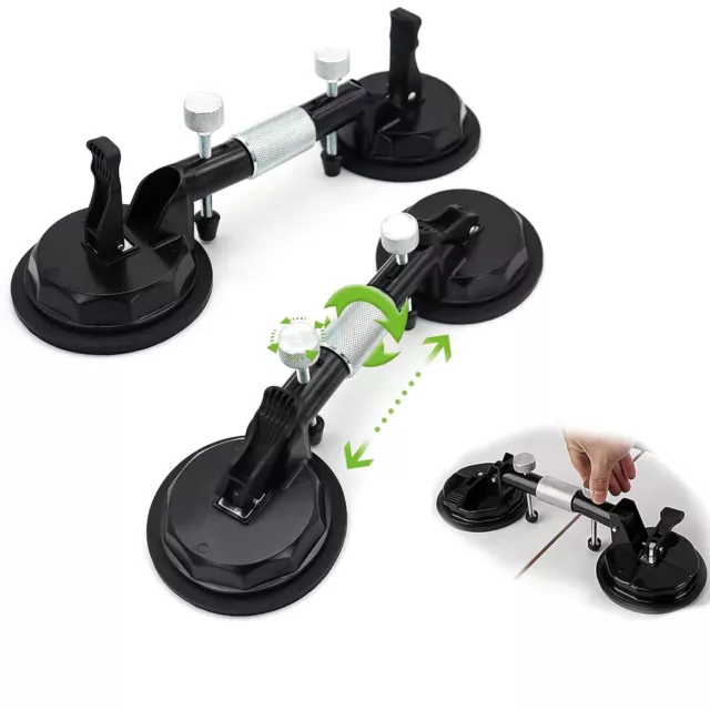 HIGHTOP 2PCS 6Inch Adjustable Stone Seam Setter Suction Cup Suckers Clamps Lift