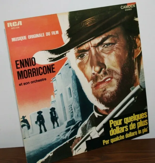 Ennio Morricone / Pour quelques dollars de plus.../ LP / Bande originale / 33T