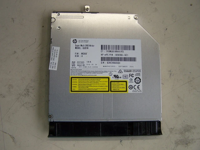 HP ProBook 15.6" 650 G2 OEM DVD/CD Burner Drive 840742-001 820286-HC0 DU-8AESH