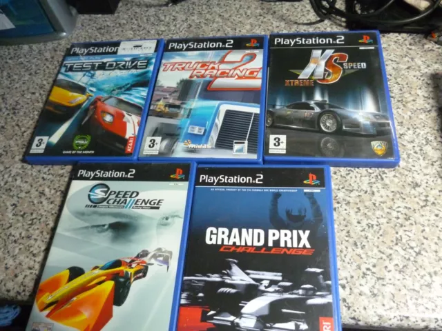 Ps2 Game Bundle Test Drive Truck Racing Xtreme Speed Grand Prix