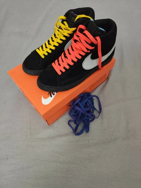 NIKE BLAZER MID Retro NY vs LA Sheck Wes UK 8.5 Read the