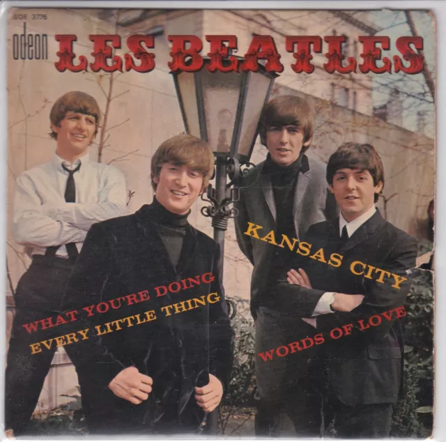 THE BEATLES -  kansas city + 3 EP 7"