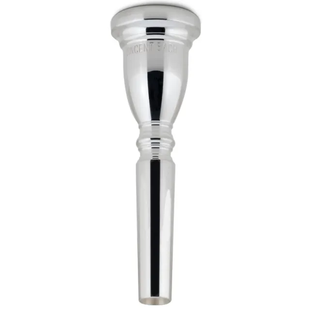 Bach Commercial Series Shallow Cup Trumpet Mouthpiece in Silver 3S
