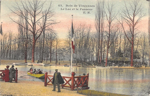 94-Vincennes-Le Bois-Lac Et Le Passeur-N�6025-H/0363
