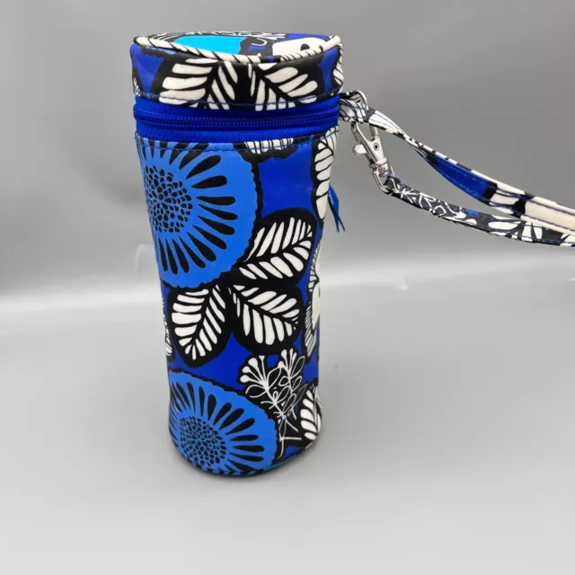 Vera Bradley Baby Bottle Caddy Blue Bayou Thermal Insulated Bag Can Cooler