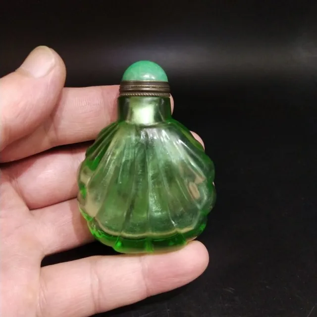 Exquisite Chinese Collector Grade Glazed Snuff Bottles