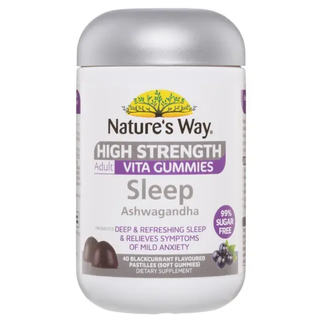 Nature's Way Adult Vita Gummies Sugar Free High Strength Sleep 40 Gummies