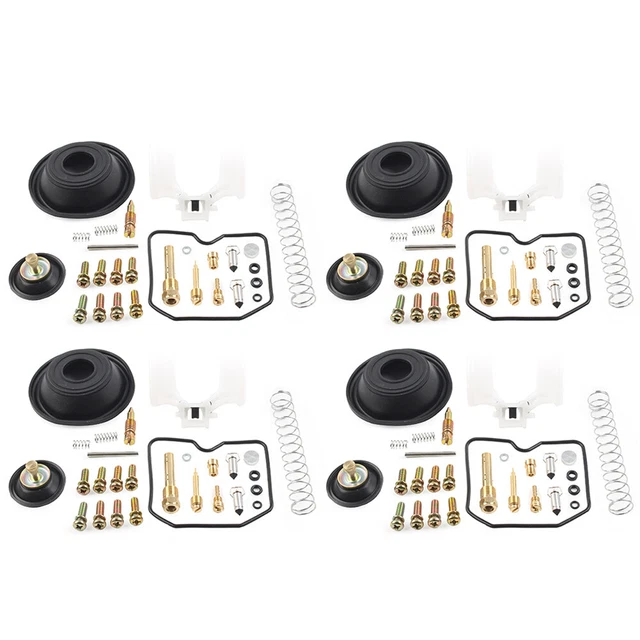 For KAWASAKI Voyager XII ZG1200 1986-2003 Carburetor Repair Kit Diaphragm 4 Set
