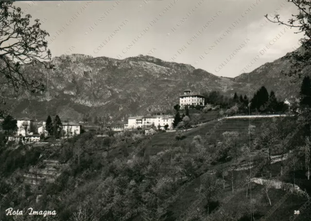 1965 ROTA IMAGNA Monte Resegone Stazione climatica Panorama Bergamo Cartolina