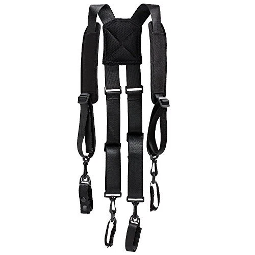 Nylon Police Duty Belt Suspenders - Duty Belt Harness Tool Belt Suspenders