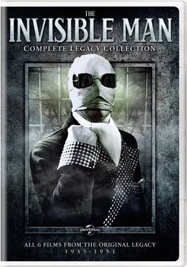 The Invisible Man: Complete Legacy Collection, New DVDs