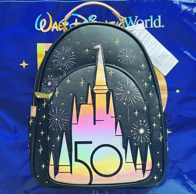 NEW 2023 WALT Disney World 50th Celebration Castle Finale Black
