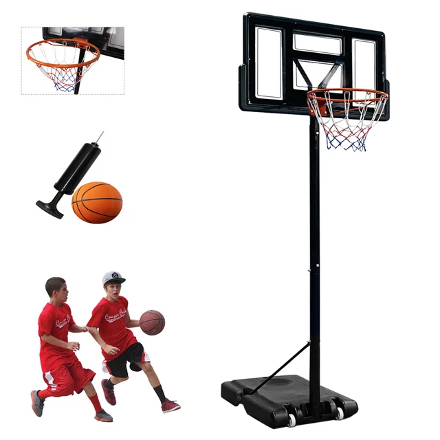 230-305cm Höhenverstellbar Mobiler Basketballkorb Basketballständer Korbanlage