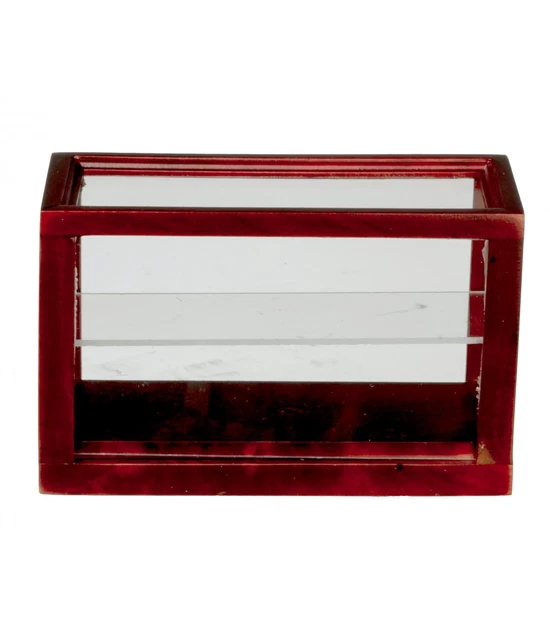 Melody Jane Puppenhaus-Regal Aus Unbehandeltem Holz – Display-Regal Im Maßstab 1:12 Für Miniaturen