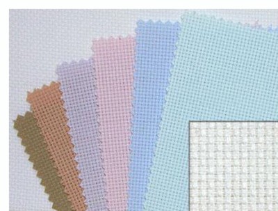 RTO Aida 11 Count Tessuto in Puro Cotone 49 x 45 cm Colore: Panna 
