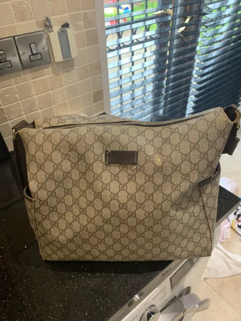 GUCCI BABY CHANGING Bag And Changing Mat 91.00 PicClick UK