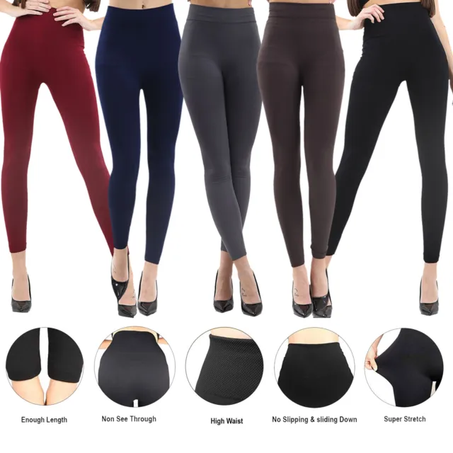 Leggings Donna Vita Alta Yoga Elasticizzato Fitness SPORTS Pantaloni Lotto