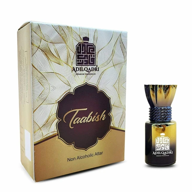 Fragancia de larga duración AdilQadri Tabish Roll On Attar para unisex 6 ml