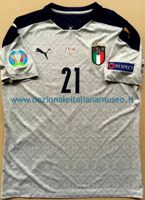 ITALIA MAGLIA ITALY DONNARUMMA PSG EURO 2020 match worn issued shirt maillot EUR 289 00 PicClick IT