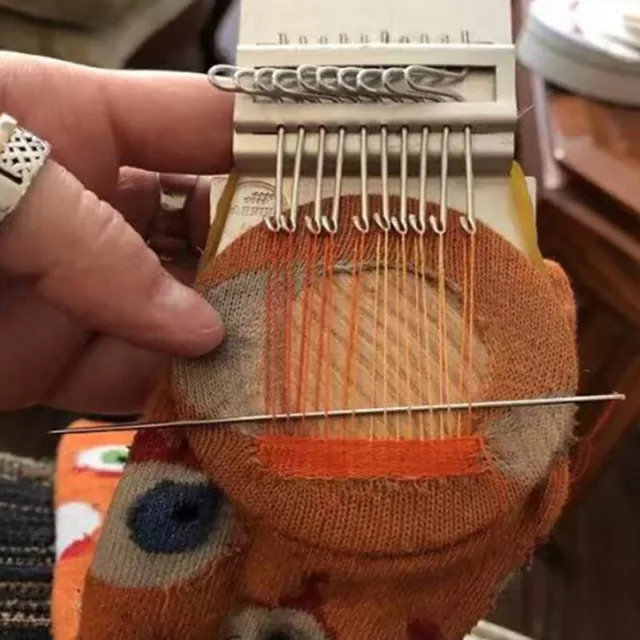 Darn Easy Vintage Darner Mender Small Loom for Darning Machine with Small Fr.''