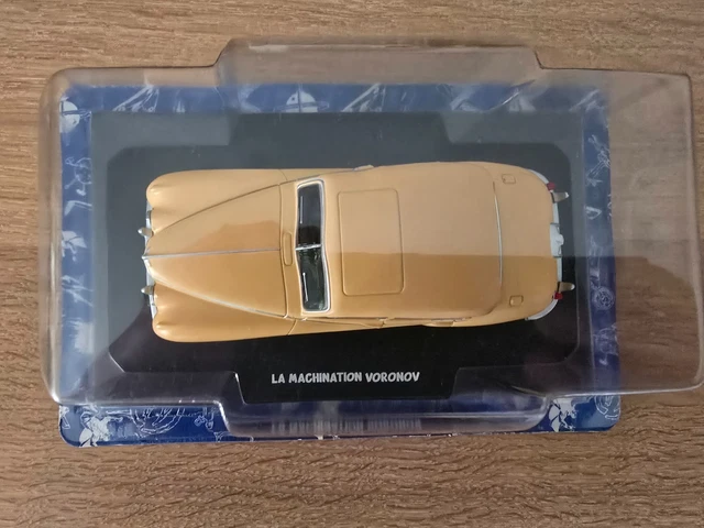 Miniature 1/43 Jaguar Mk7 Blake Et Mortimer - Machination Voronov, Occasion, Marque Hachette