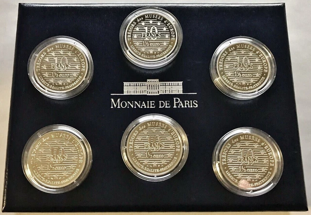 Monnaie France 5 Francs 2001 Argent coffret BU Monnaie de Paris Pessac (8-6/3