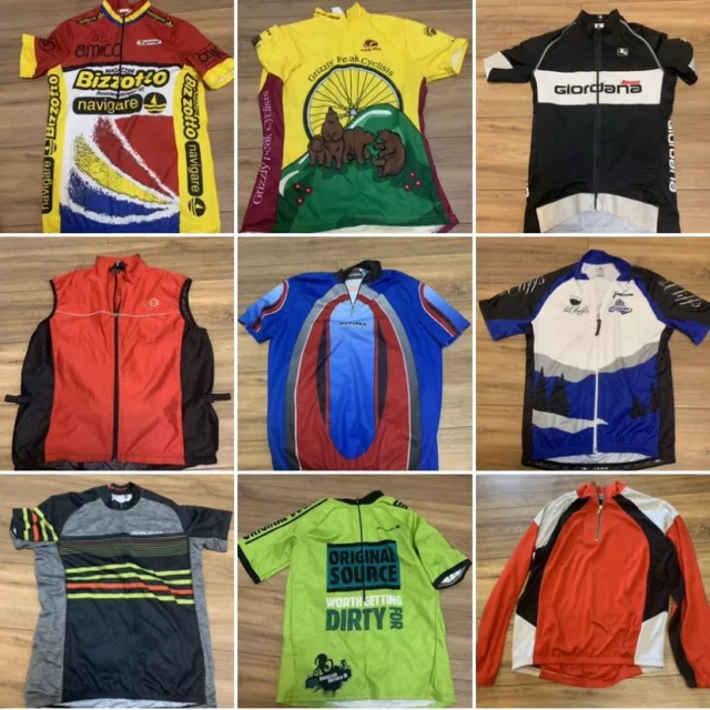 Giordana Navigare Sportswear Cycling Jersey | Vintage 90s Biking Green Vtg