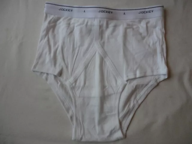 VINTAGE JOCKEY CLASSIC Y Front Men's Brief Underwear Men's Size 36 100% ...