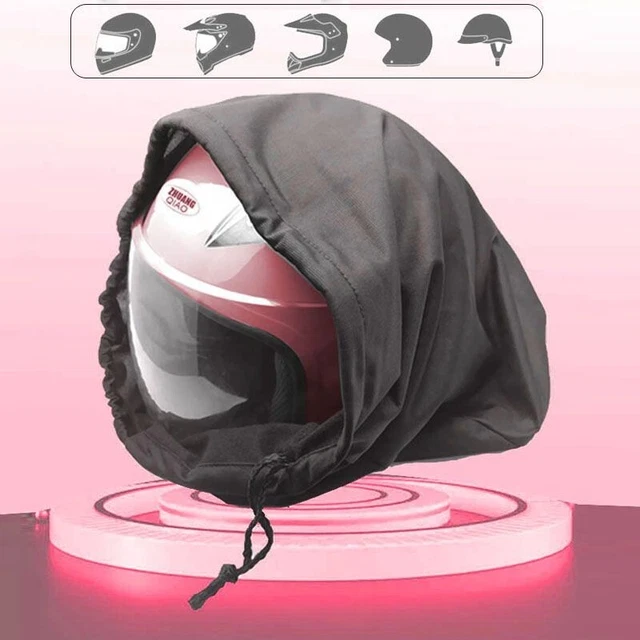 Casque Cordon Sac Protection Étui Pochette pour Moto Scooter Cyclomoteur Vélo