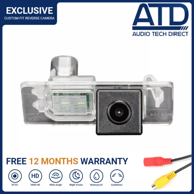 Reverse Camera For Jaguar XE XF F-Pace Number Plate Light Rear View NTSC