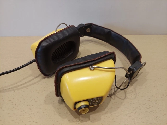 Cuffie vintage sovietiche Stereo TDS-6. Originale dell'URSS