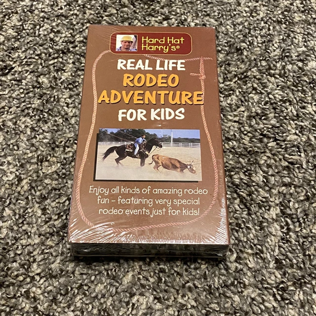 REAL LIFE RODEO Adventure For Kids VHS Tape Hard Hat Harry Factory