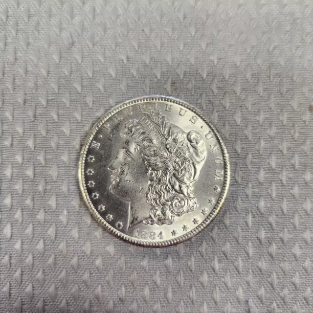 1884 Cc Morgan Silver Dollar