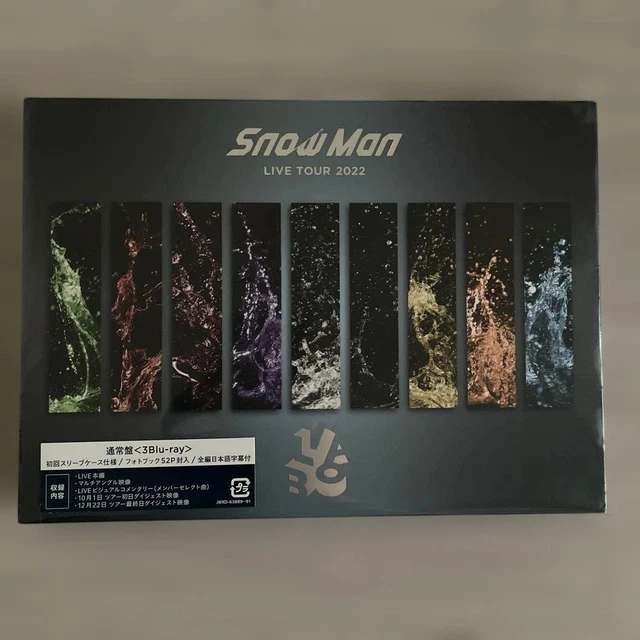 Snow Man　LIVE　TOUR　2022 Amazon.com: Snow Man LIVE TOUR 2022 Labo.(通常盤)(Blu-ray3枚