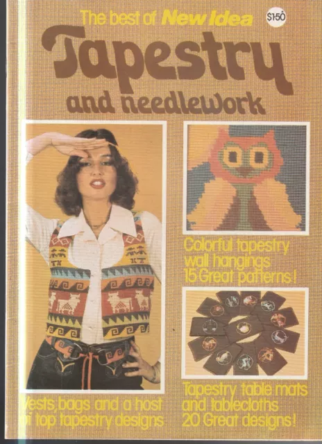 Carft Booklet , Crochet ,New Idea , Tapestry And Needlework