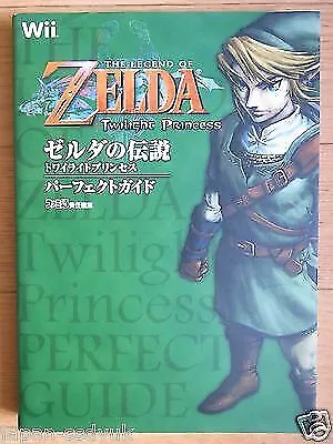 JAPON Légende de Zelda Twilight Princess Perfect Guide livre