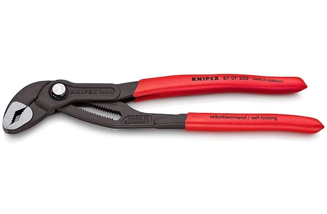 Pinza Regolabile Knipex Cobra XS 100mm - Per Tubi E Dadi, Compatta, Bonderizzata Grigia