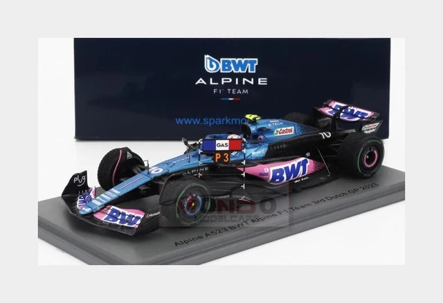 Minichamps 1/43 BWT Alpine F1 A523 - Pierre Gasly Bahrain GP 2023, Modèle Neuf
