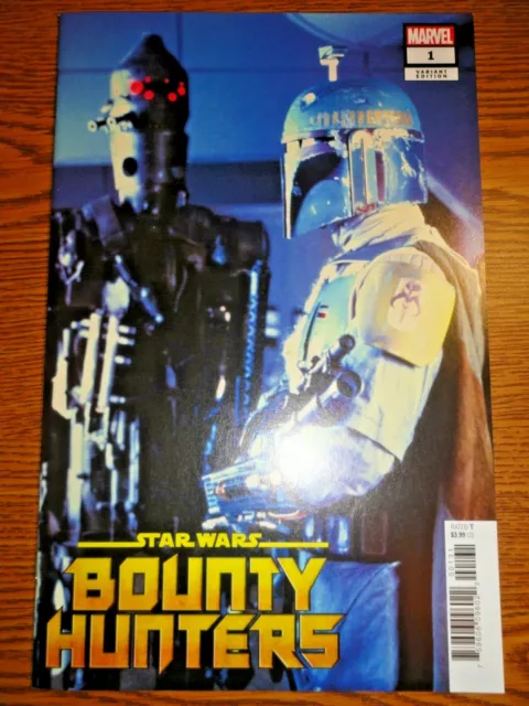 Star Wars Bounty Chasseurs #1 Boba Fett Film 1:10 Variante Housse NM Marvel