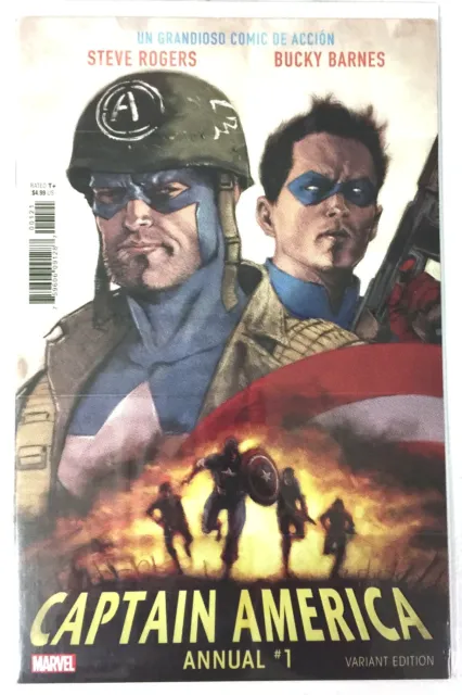 Captain America Annual #1 (2018) Kaare Andrews Variant Cover, Marvel,Nm
