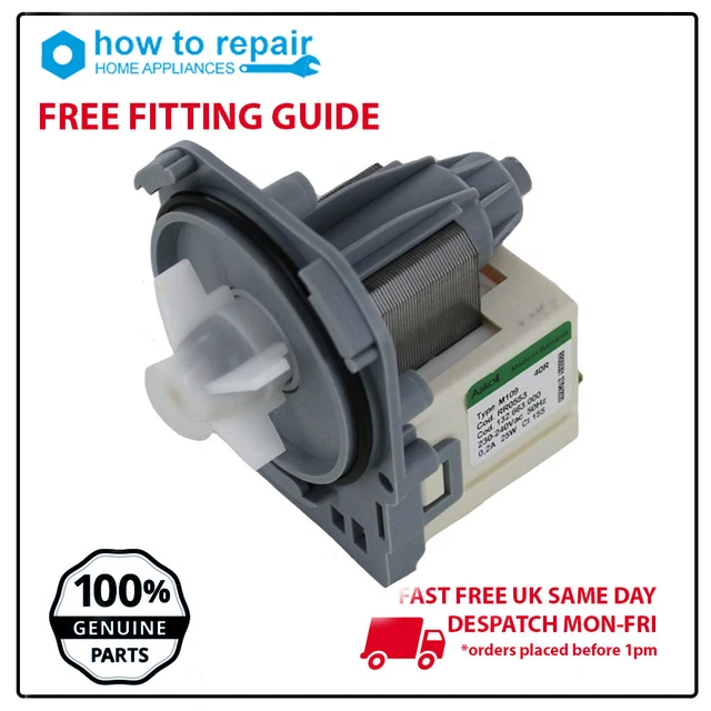 ORIGINAL ELECTROLUX ZANUSSI AEG Waschmaschine Ablaufpumpe Askoll M113