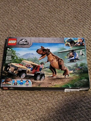 lego jurassic world carnotaurus dinosaur chase 76941 building kit
