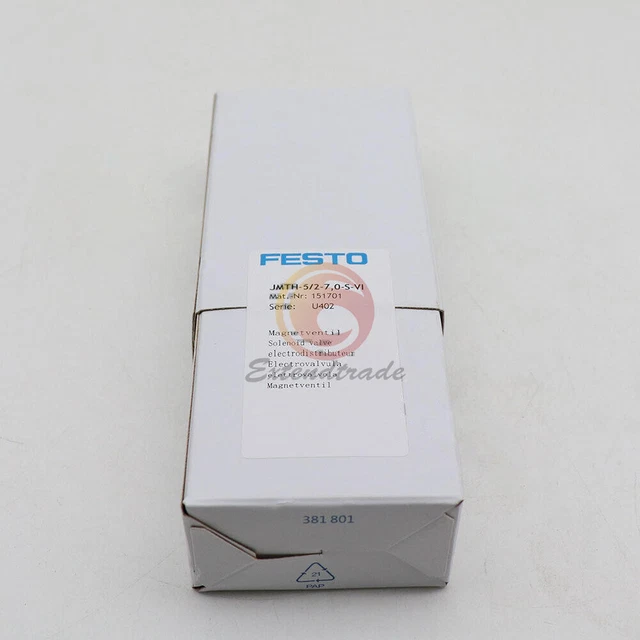 1PZ NUOVO PER FESTO valvola elettromagnetica JMTH 5/2 7,0 S VI