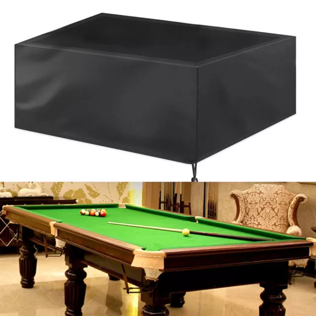 7 Feet Heavy Duty Waterproof Billiard Snooker Pool Table Dust Cover Anti UV kits