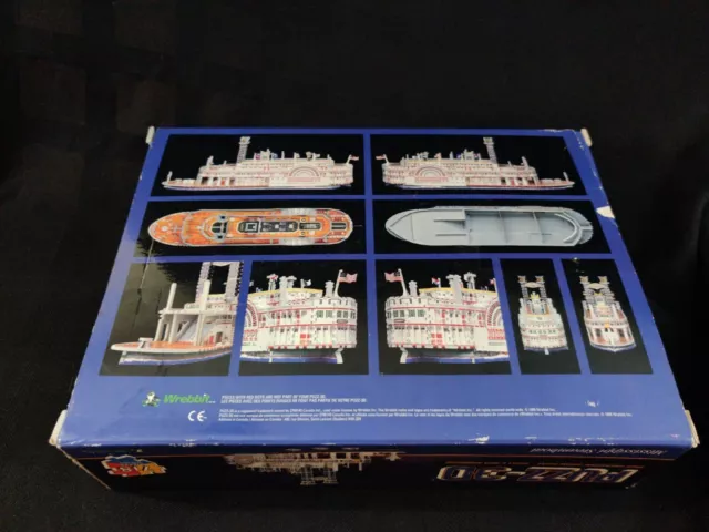 Puzz3D Wrebbit Mississippi Steamboat 3D Puzzle 718 pc 2