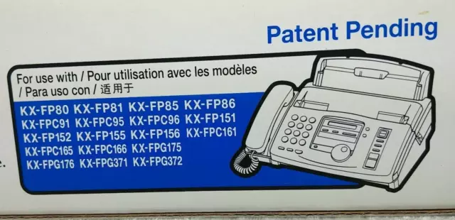 Panasonic KX-FA55, fax replacement film 1 roll in box still sealed 2