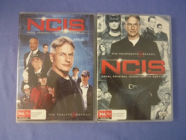 NCIS DVD 2003 Complete Season 12 & 14 R4 Bundle