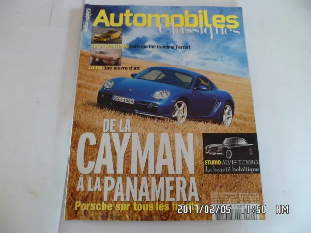 Automobiles Classiques N°149 10/2005 Porsche Cayman Citroen Ds Alvis Tc108G  K33