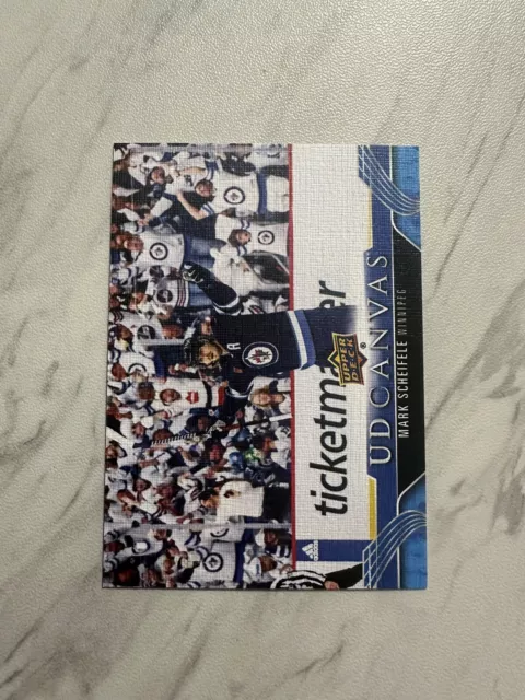 2023-24 UD Series 2 Winnipeg Jets Mark Scheifele Canvas card #C208