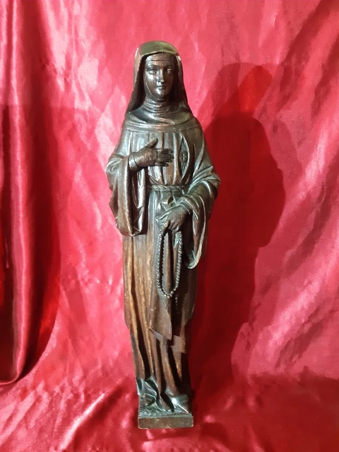 Sculpture, Image religieuse - bois polychrome - XVIIIe siècle - Catawiki